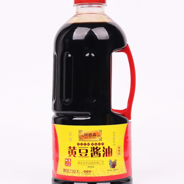 Shude Sen Soy Sauce Made from Yellow Beans 800ml